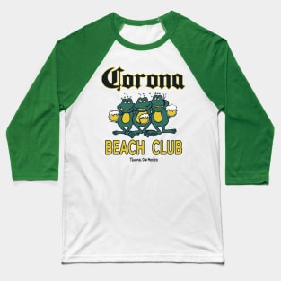 Corona Beach Club Baseball T-Shirt